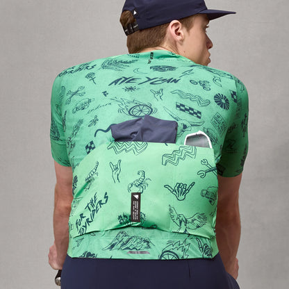 Shirt ENDURA PRO SL PRINT Korte Mouwen Groen