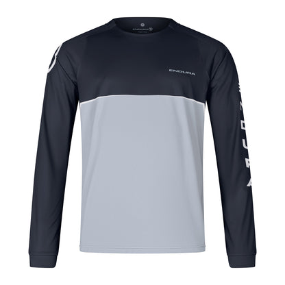 Shirt ENDURA CORE PRINTED Lange Mouwen Zwart