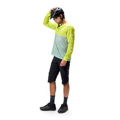 Shirt ENDURA CORE PRINTED Lange Mouwen Groen