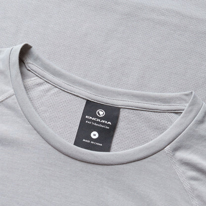 Maillot ENDURA LOOP Manches Courtes Gris