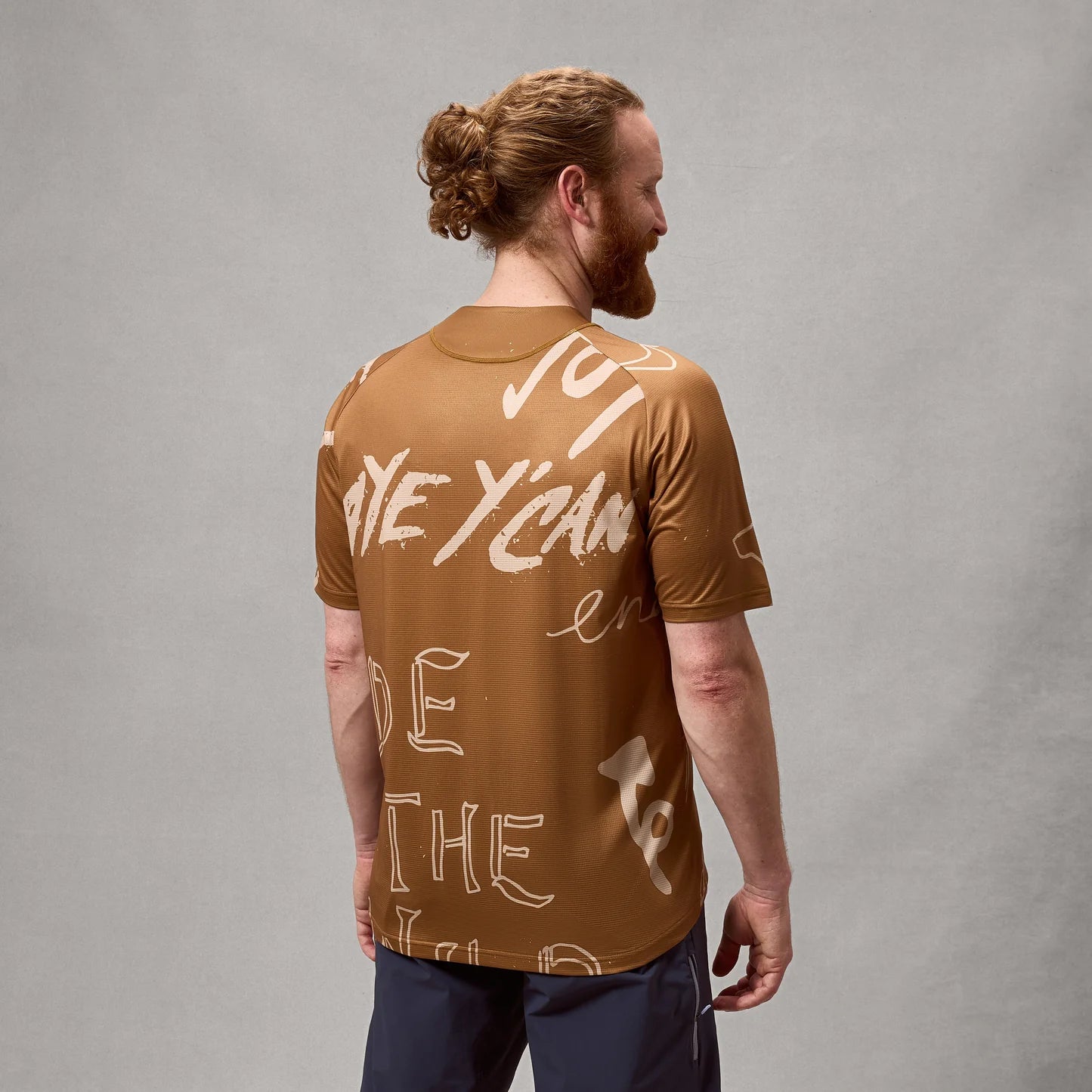 ENDURA SINGLETRACK PRINT Bronzen Trui
