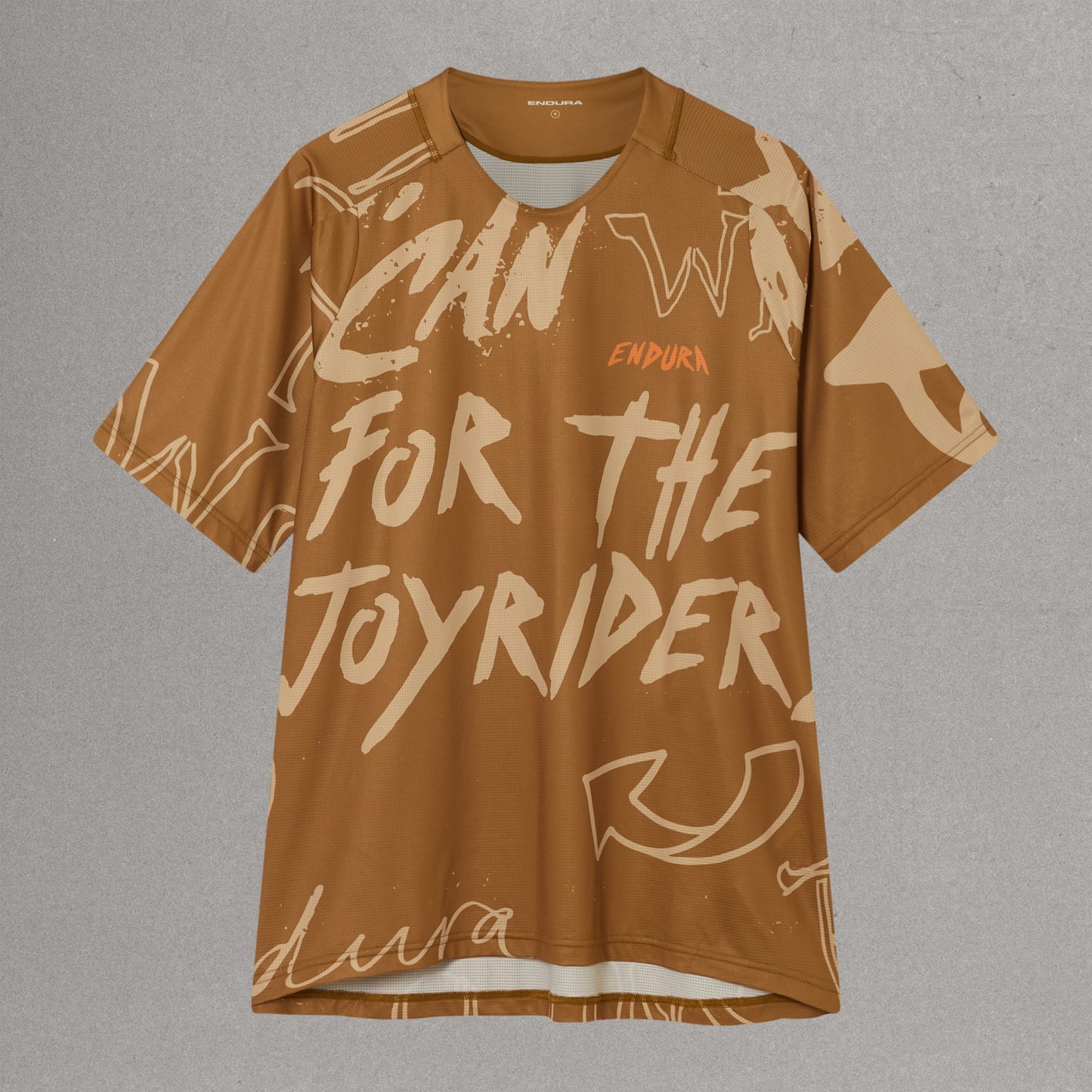 ENDURA SINGLETRACK PRINT Bronzen Trui