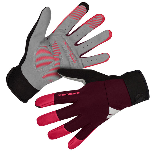 ENDURA WINDCHILL Vrouwenhandschoenen Bordeaux