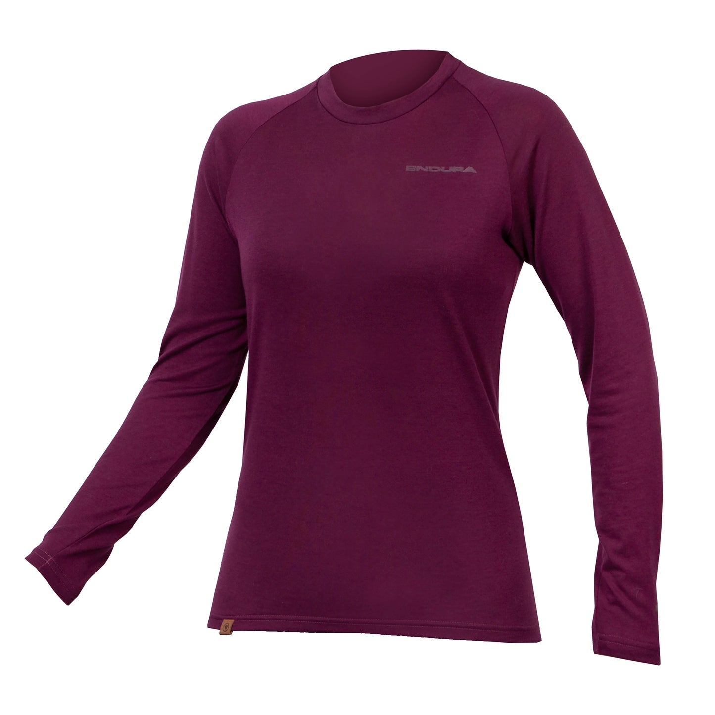 Sous-Vêtement ENDURA BAABAA BLEND Manches Longues Femme Aubergine