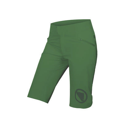 Short ENDURA SINGLETRACK LITE Dames Groen