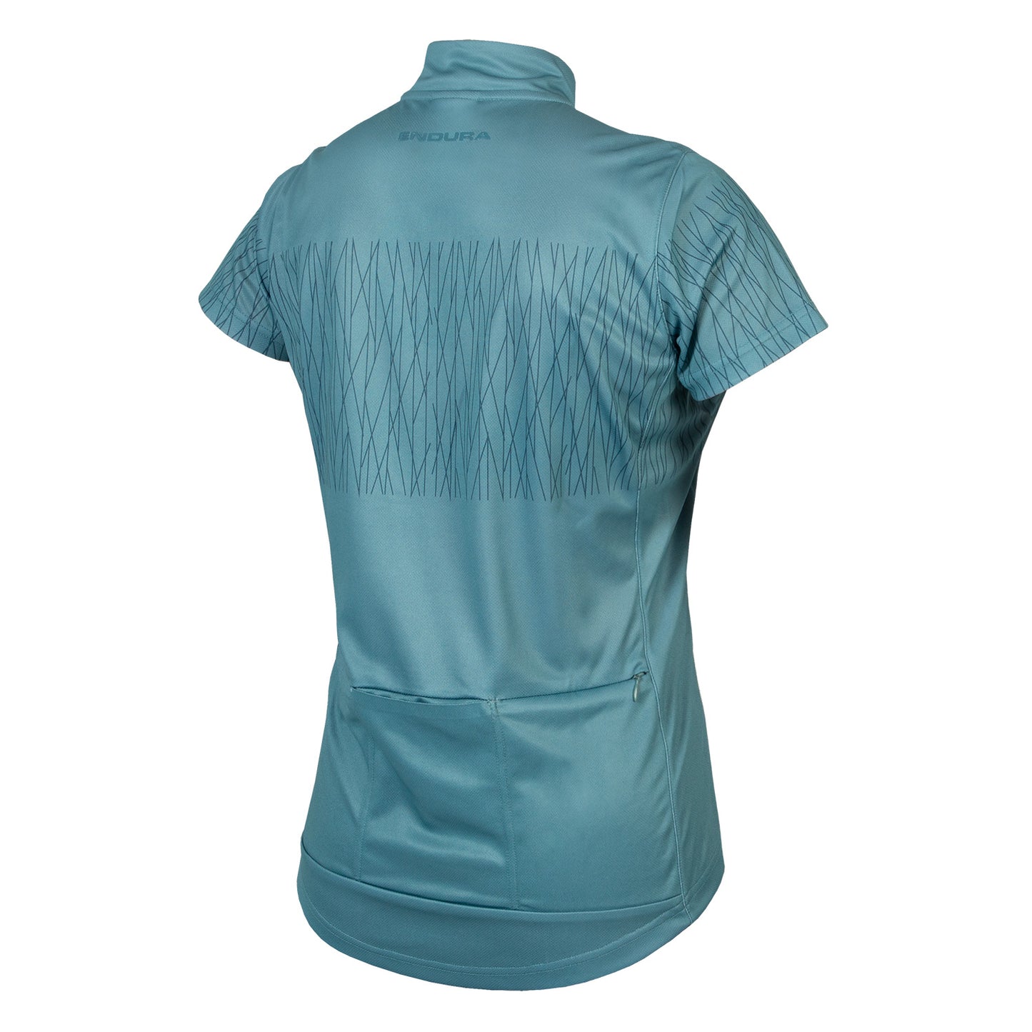 ENDURA HUMMVEE RAY Dames Trui Korte Mouw Blauw
