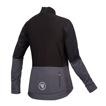 Maillot ENDURA FS260 JETSTREAM Dames Lange Mouwen Zwart