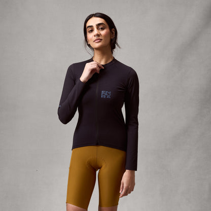 Maillot ENDURA  ALLTRACK RIDE Manches Longues Femme Noir