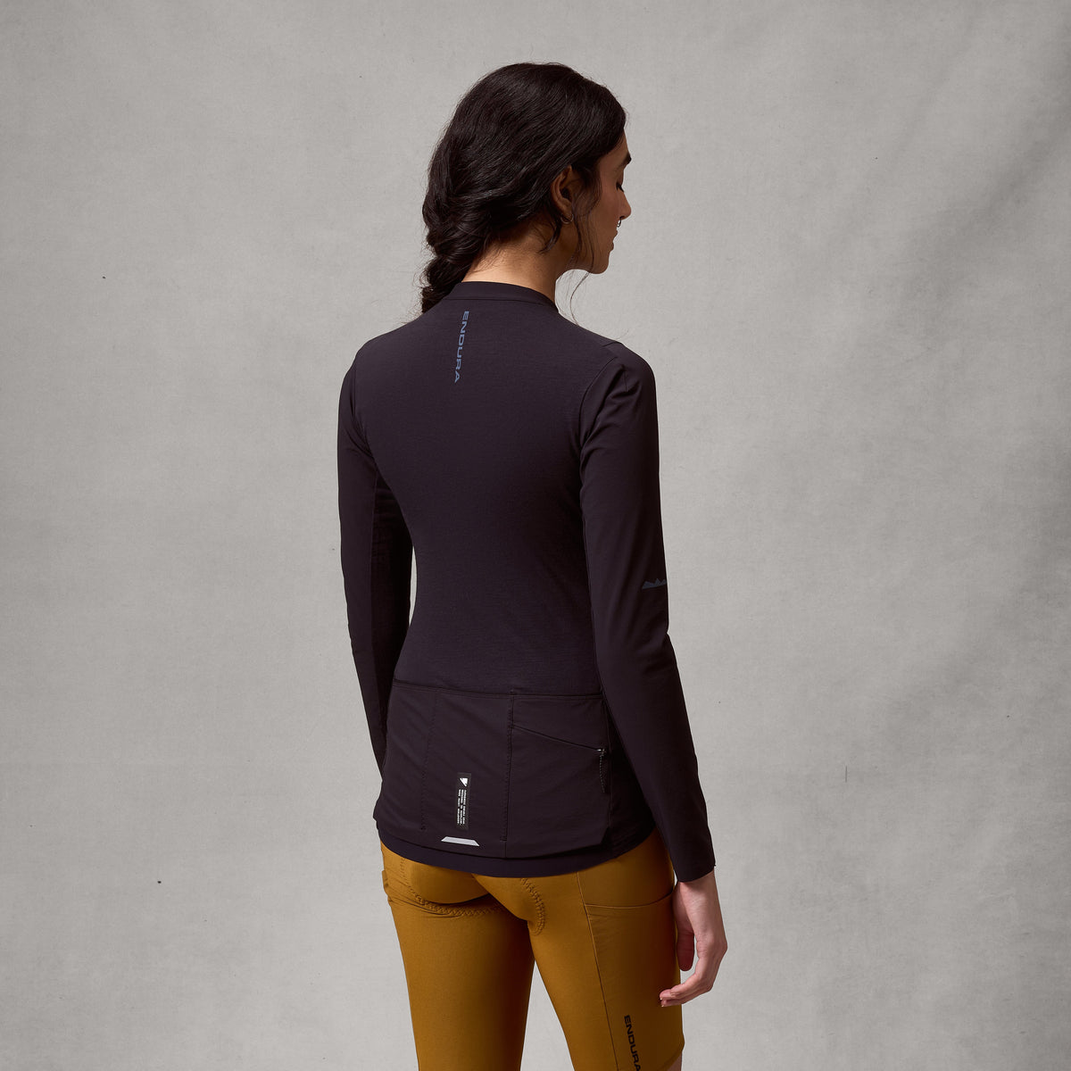 Trui ENDURA ALLTRACK RIDE Lange Mouwen Dames Zwart