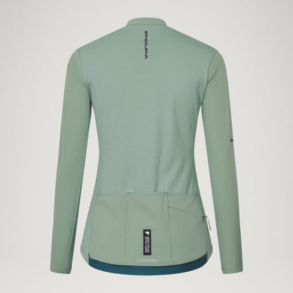 Maillot ENDURA  ALLTRACK RIDE Femme Manches Longues Sage Green
