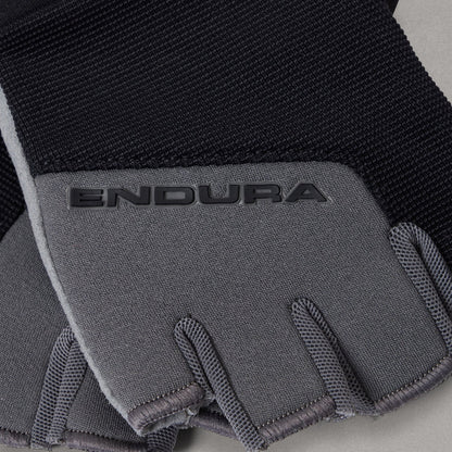 Korte Handschoenen ENDURA HUMMVEE PLUS Junior Camo Zwart