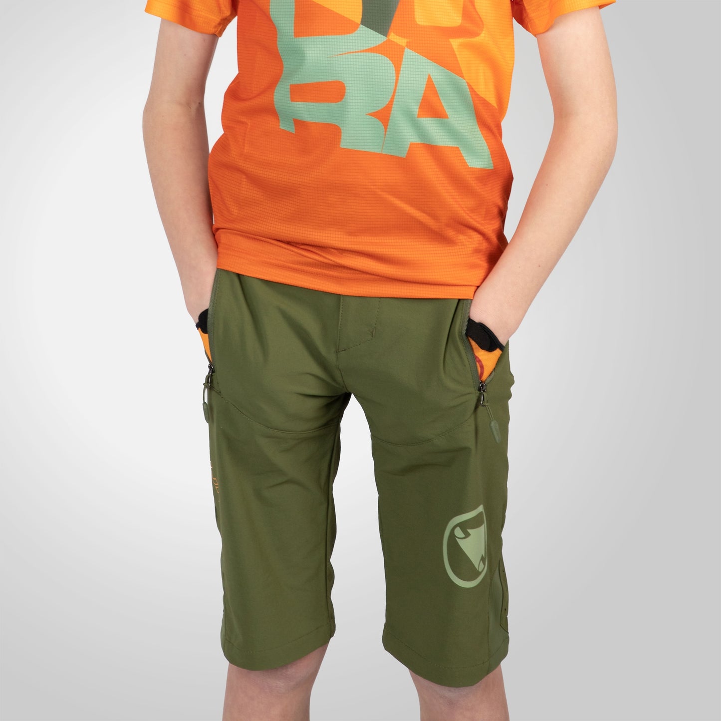 Short ENDURA MT500 II BURNER Junior Kaki