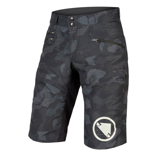 ENDURA SINGLETRACK II Korte Broek Zwart Camo