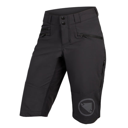 Short ENDURA SINGLETRACK II Dames Zwart