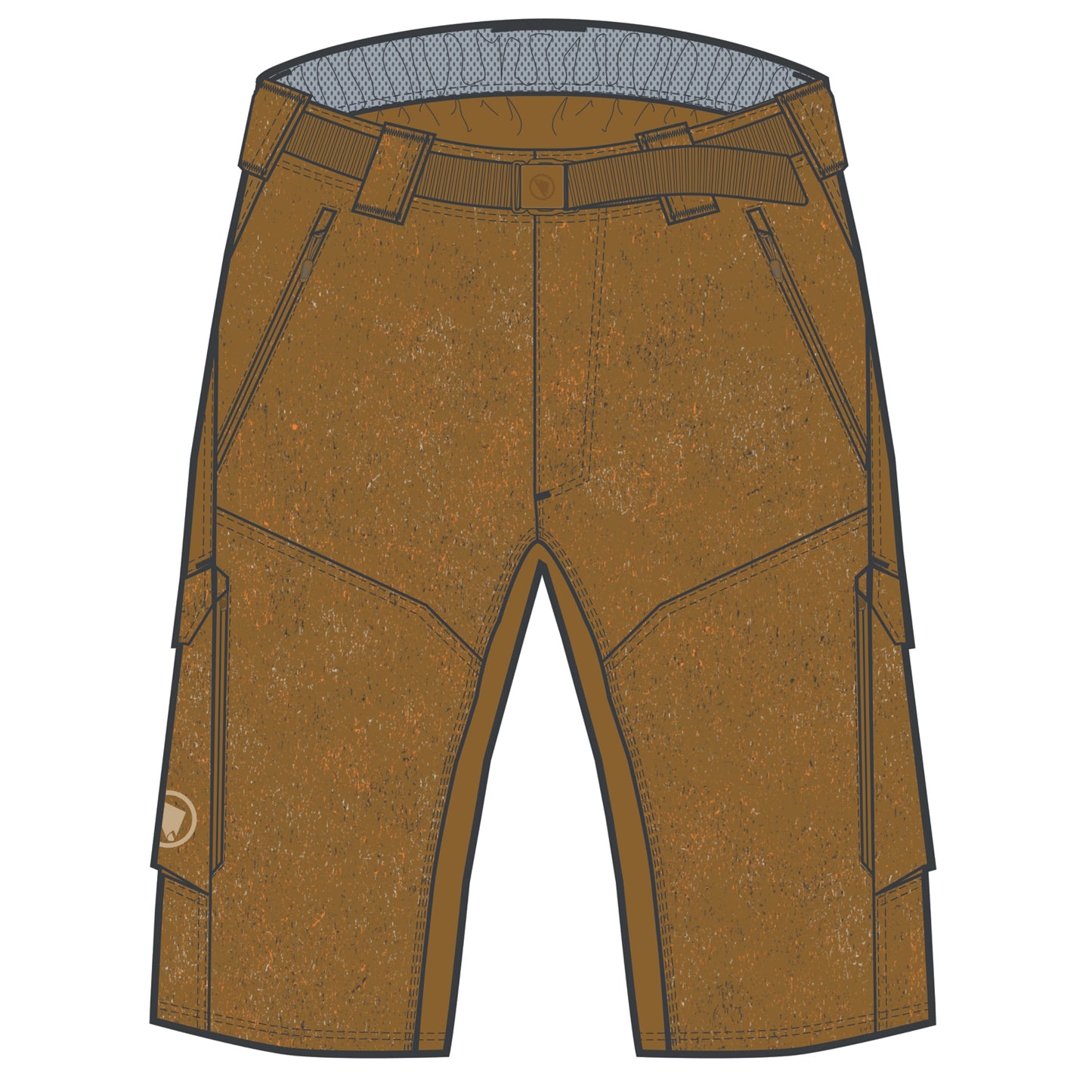 Short ENDURA HUMMVEE LINER Bronze