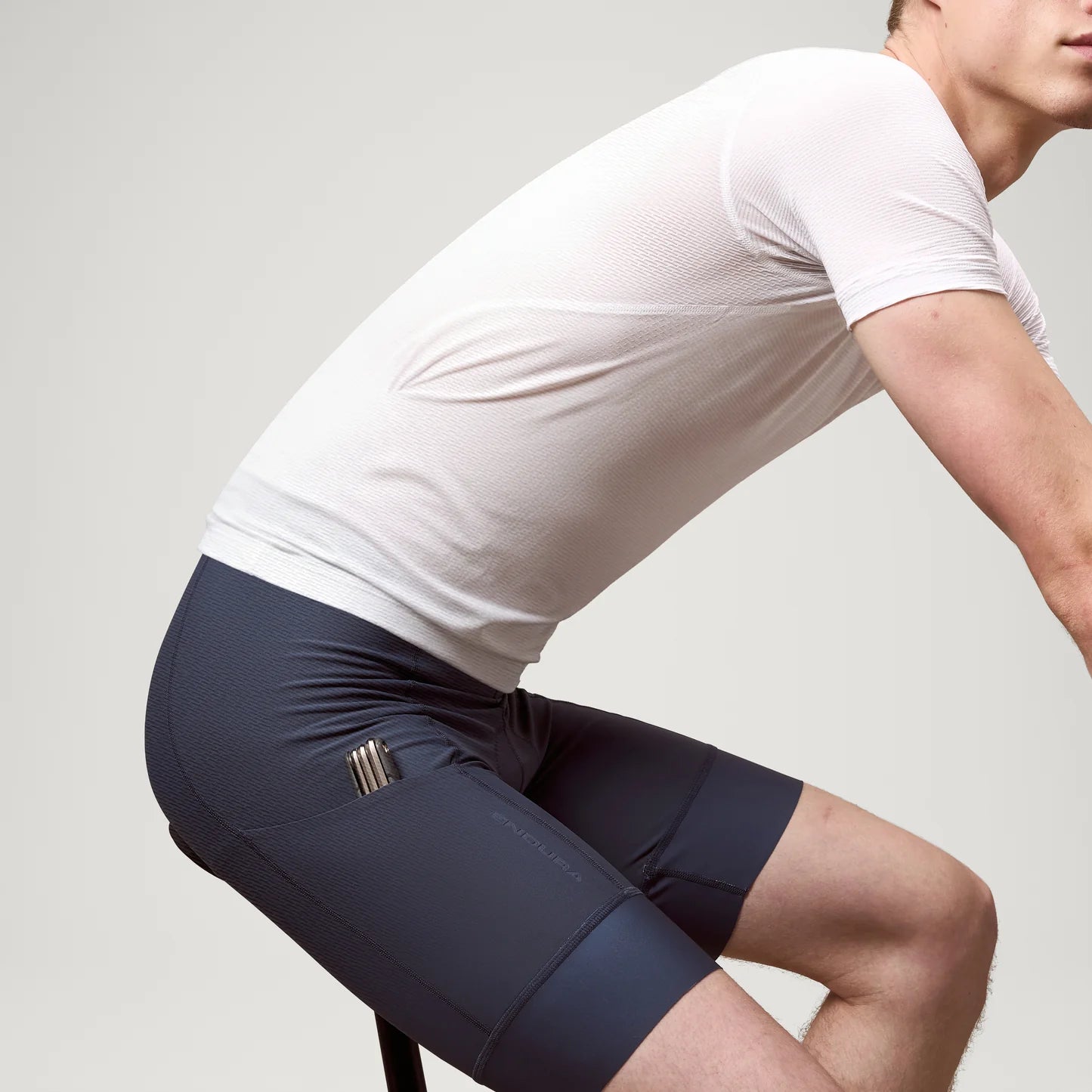 ENDURA LOOP WAIST Carbon Korte Broek Grijs