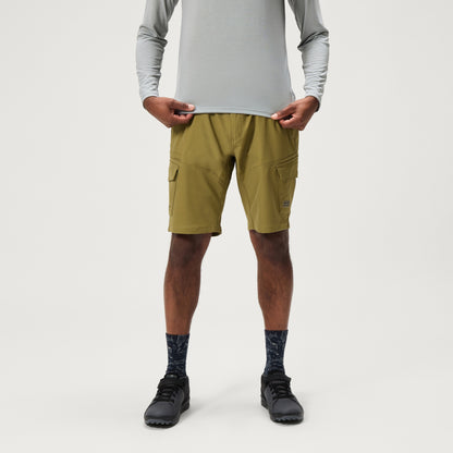 Short ENDURA LOOP CARGO Olijfgroen