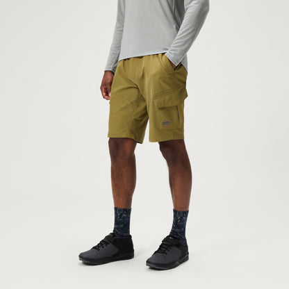 Short ENDURA LOOP CARGO Olijfgroen