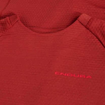 Shirt ENDURA SINGLETRACK FLEECE Lange Mouwen Baksteen