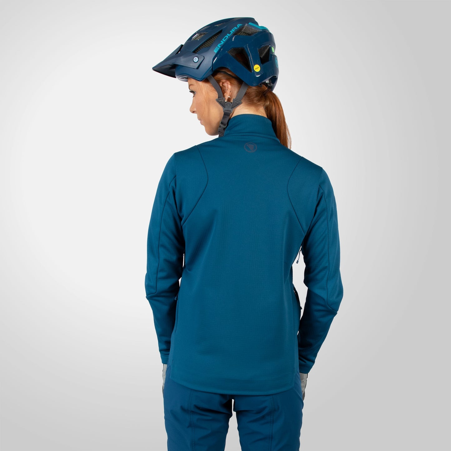 ENDURA SINGLETRACK SOFTSHELL Jas Dames BLAUW