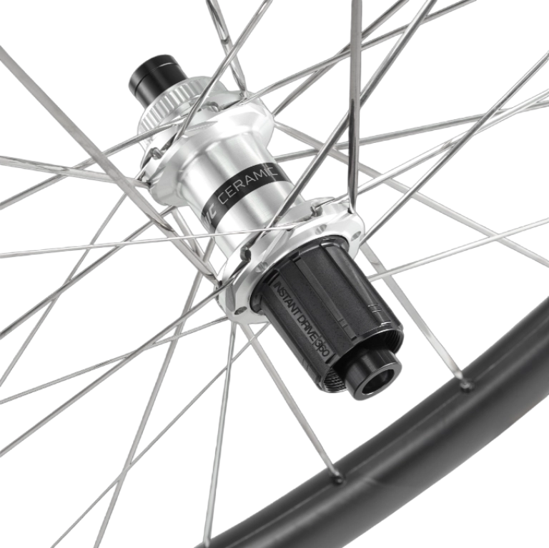 Paire de Roues MAVIC COSMIC SLR 45 Tubeless Ready (Center Lock) Noir/Argent
