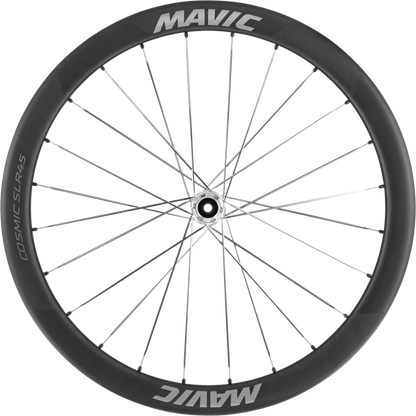 Paire de Roues MAVIC COSMIC SLR 45 Tubeless Ready (Center Lock) Noir/Argent