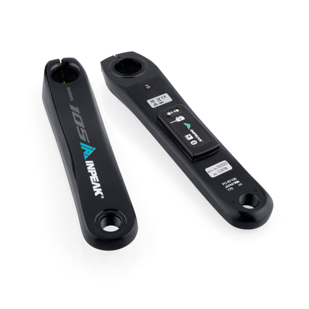 Linkercrank met vermogensmeter INPEAK POWERCRANK-E Shimano 105 R7100
