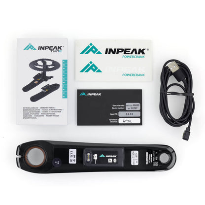 Linkercrank met vermogensmeter INPEAK POWERCRANK-E Shimano Dura-Ace R9200
