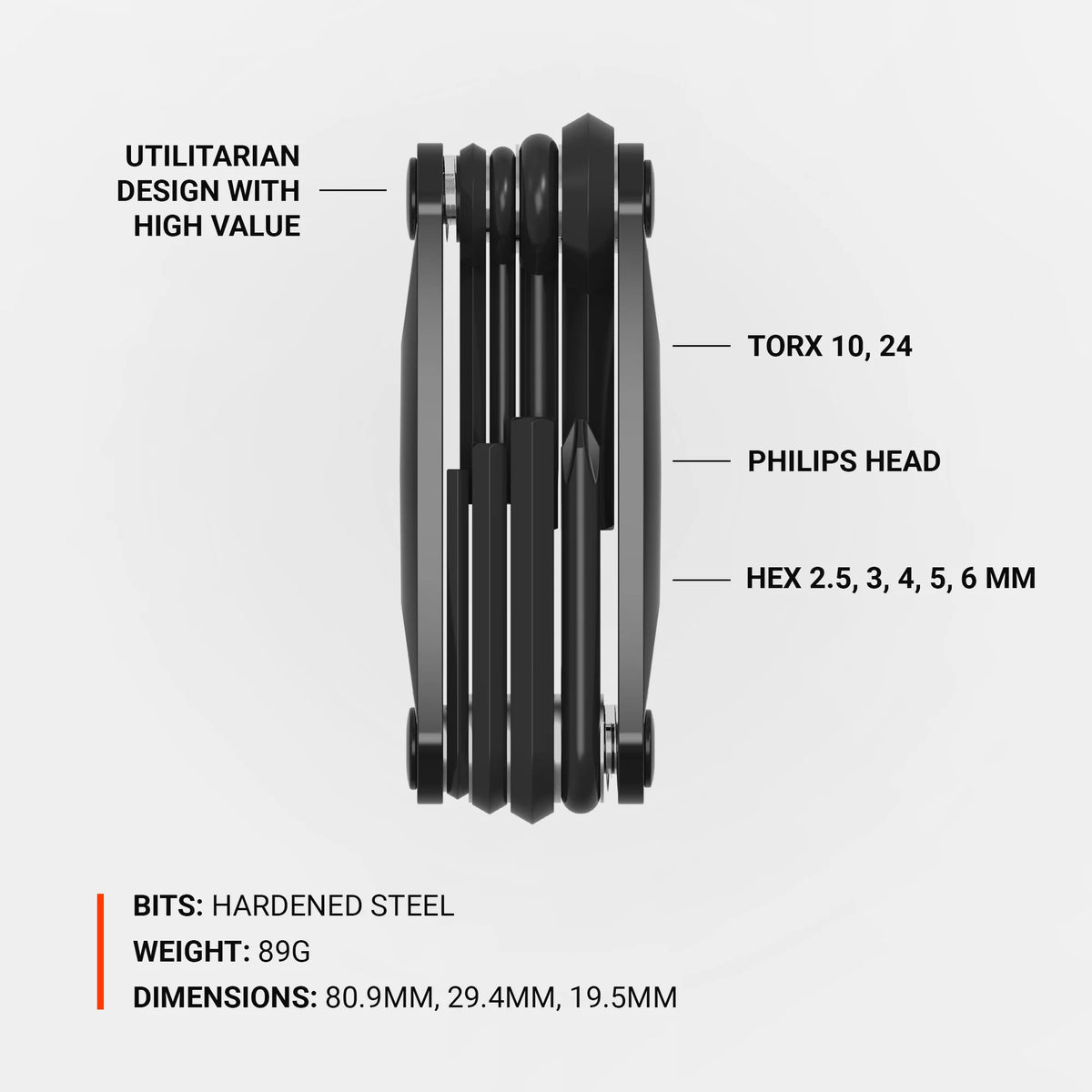 Multi-Outils LEZYNE RAP II 8