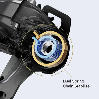 Achterderailleur SHIMANO XT Di2 Wireless M8250-SGS 12V Lange Kooi