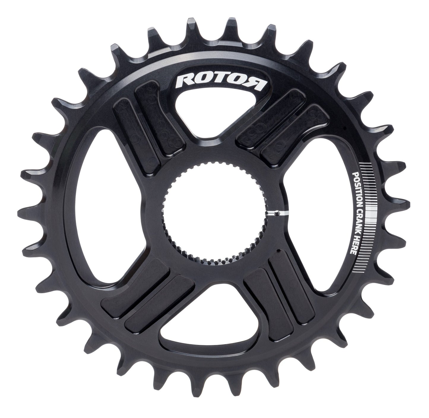 Plateau Mono 9/10/11V ROTOR noQ-RING Direct Mount pour Hawk/Raptor/Kapic/2INPowerDM/INPowerDM