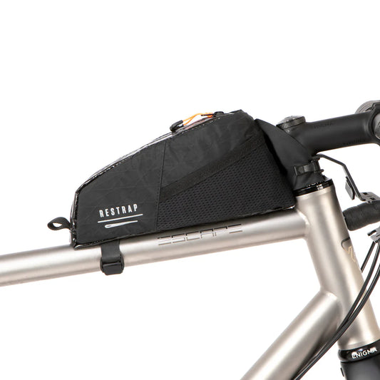 Frametas RESTRAP RACE TOP TUBE BAG SHORT 1,2 L Zwart