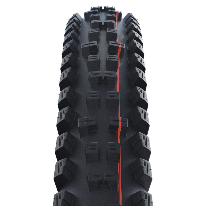 SCHWALBE TACKY CHAN 29x2.40 ADDIX SOFT SUPERGROUND Tubeless voorbereid Zachte band