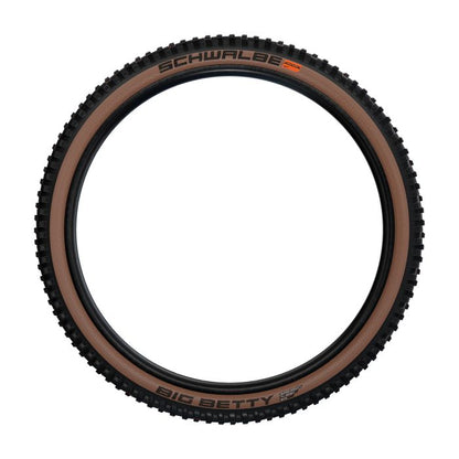 Band SCHWALBE BIG BETTY 29x2.40 ADDIX SOFT SUPERTRAIL Tubeless Ready Opvouwbaar Bruin