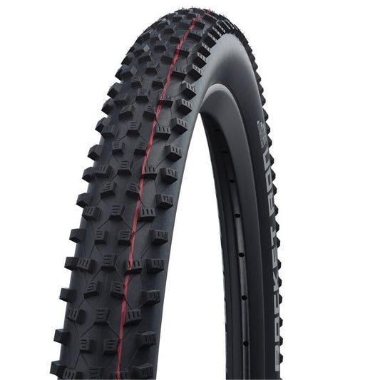 SCHWALBE ROCKET RON 27.5x2.25 ADDIX SPEED SUPERRACE Tubeless Ready Zacht Zwarte band