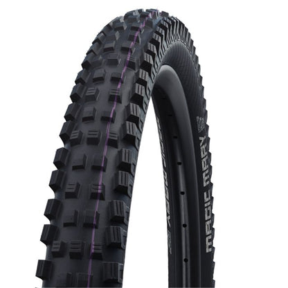 Band SCHWALBE MAGIC MARY 27.5x2.40 ADDIX SOFT SUPERDOWNHILL Tubeless Ready Souple Noir