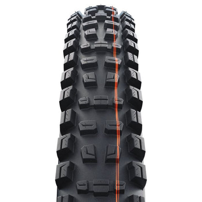 Band SCHWALBE ROMY GRAVITY PRO SOFT 27.5x2.40 Tubeless Ready Soepel Zwart