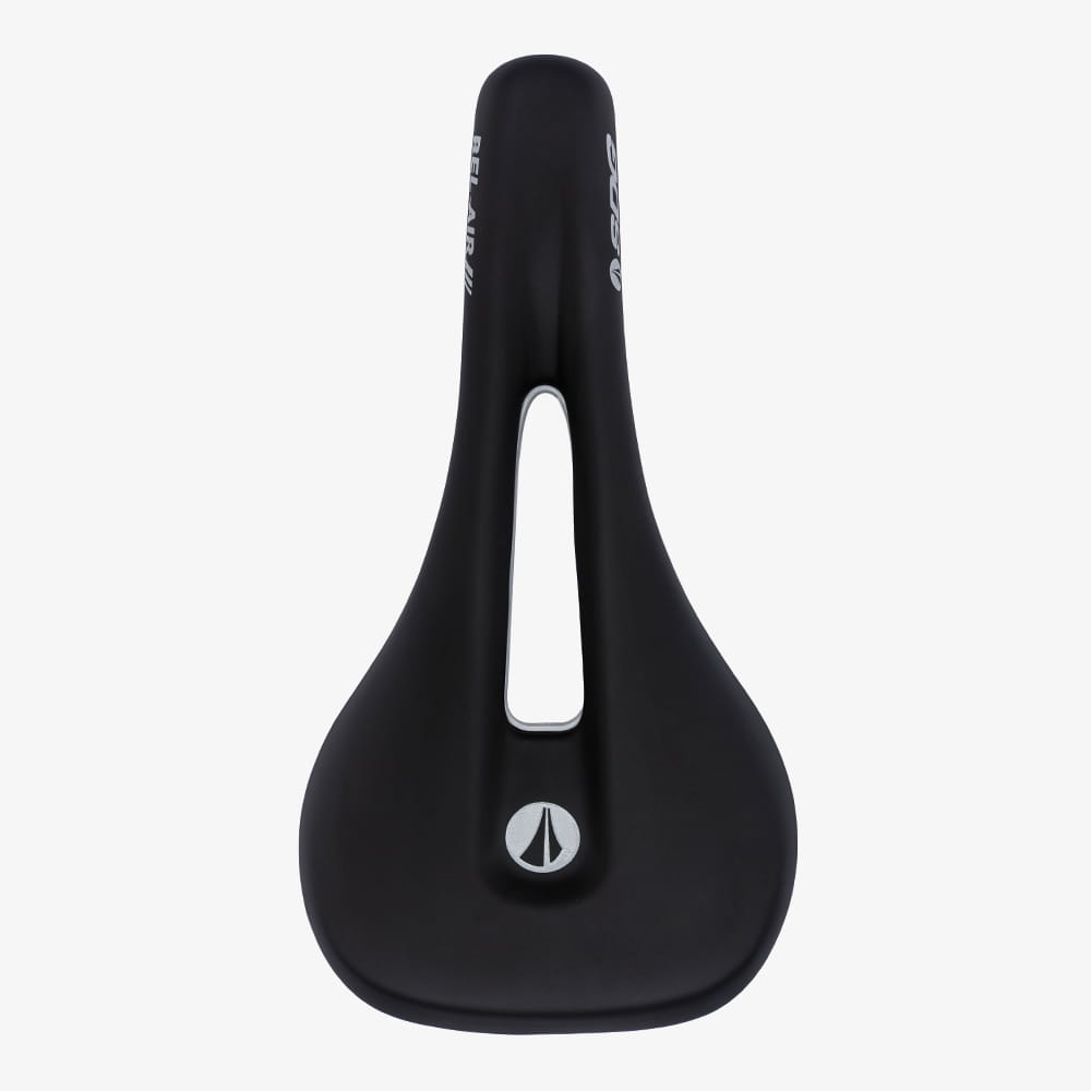 Selle SDG Bel-Air V3 Overland grise, vue de dessus