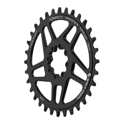 Enkelvoudig Ovaal Kettingblad WOLF TOOTH 12V SRAM Direct Mount 8 bouten Offset 3mm