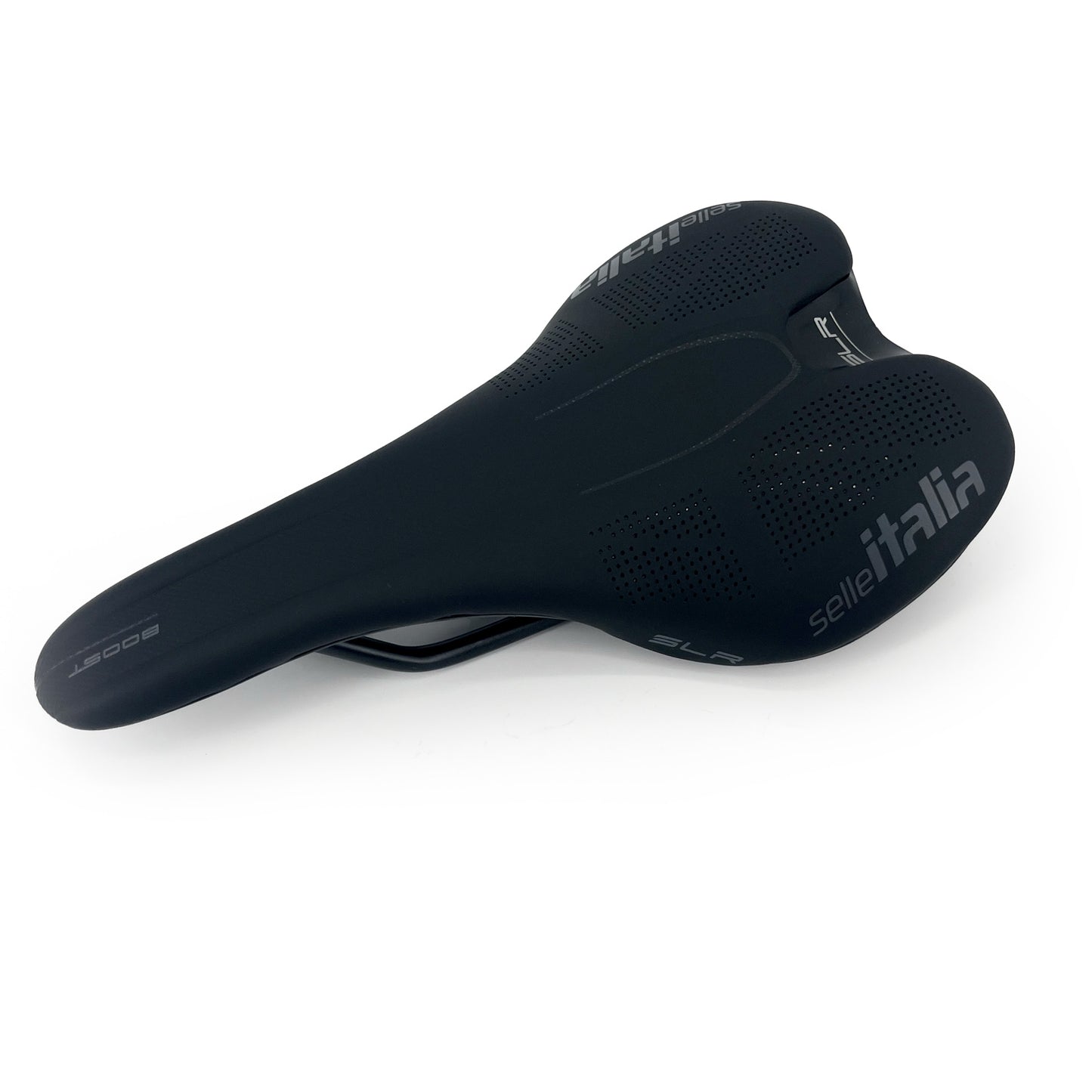 Zadel SELLE ITALIA SLR BOOST L Rails Mangaan Zwart