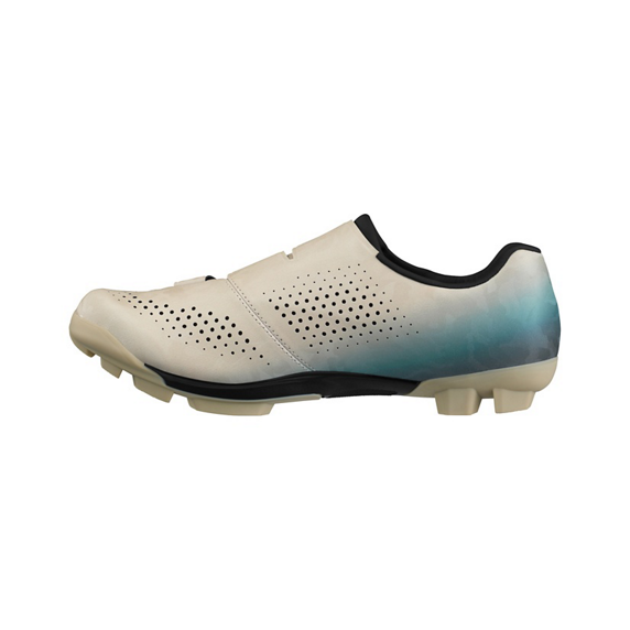 Chaussures VTT XC/Gravel SHIMANO RX600 Beige/Bleu