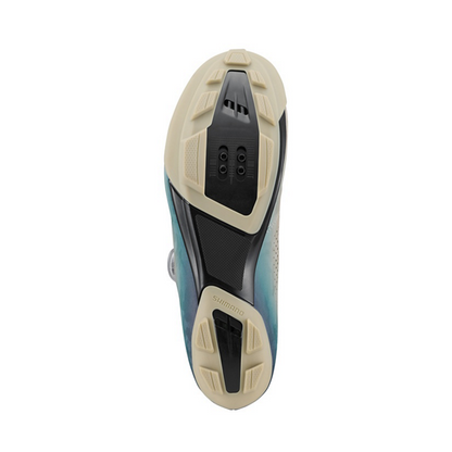 MTB-schoenen XC/Gravel SHIMANO RX600 Beige/Blauw