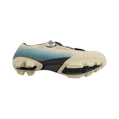 MTB-schoenen XC/Gravel SHIMANO RX600 Beige/Blauw