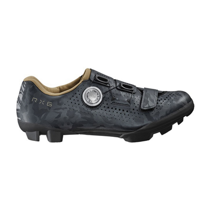 MTB-schoenen XC/gravel voor dames SHIMANO RX600 grijs/zwart