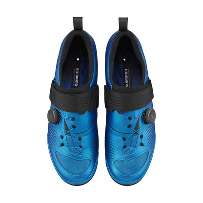 Triatlonschoenen SHIMANO S-PHYRE TR903 Blauw