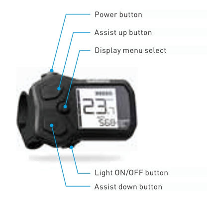 Écran SHIMANO Steps SC-EN500 I-Spec EV