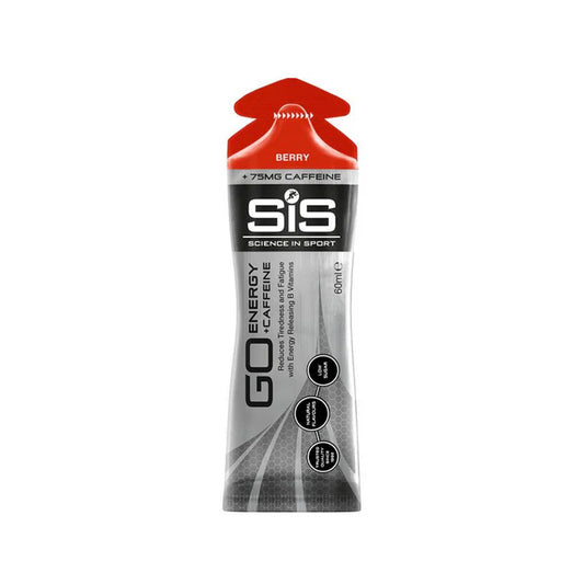 SIS GO ISOTONIC ENERGY Cafeïne Gel (60ml) Rode bessen