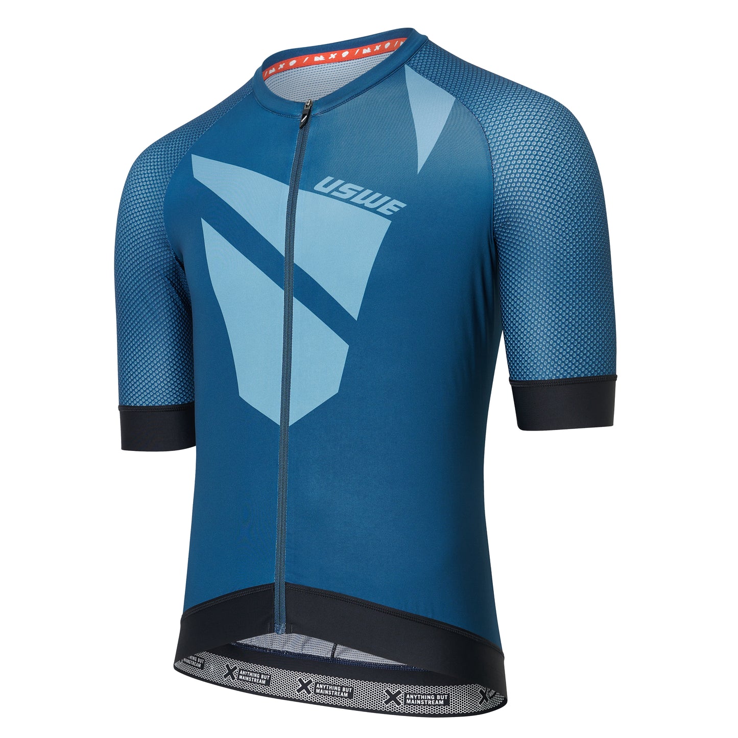 Maillot Manches Courtes USWE SKARP GRAVEL Bleu