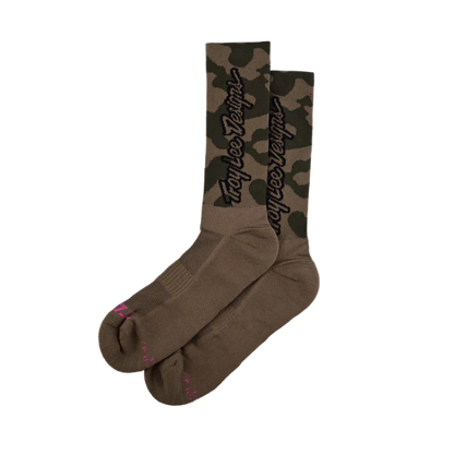 Sokken TROY LEE DESIGNS PERFORMANCE SCRUBLAND Camouflage Kaki