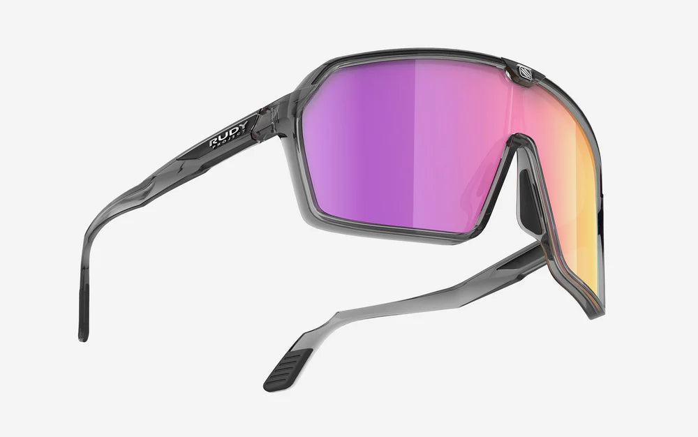 RUDY PROJECT SPINSHIELD Crystal Ash Zonnebril RP Optics Multilaser Sunset Brillenglazen